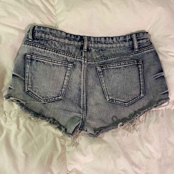 Distressed Jean Shorts - Picture 2 of 5